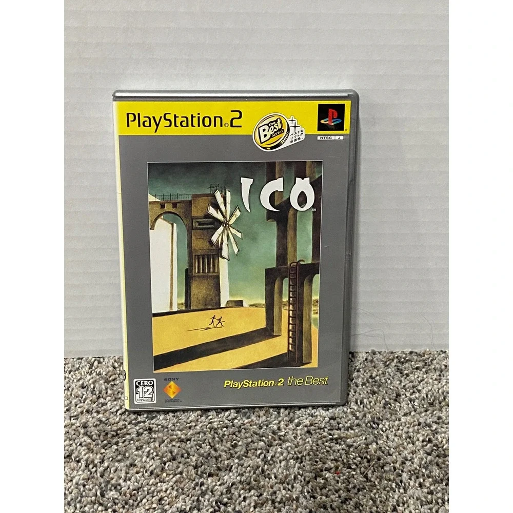 Video Game NTSC-J PS2 Japanese Import ICO Sony PlayStation 2 Excellent